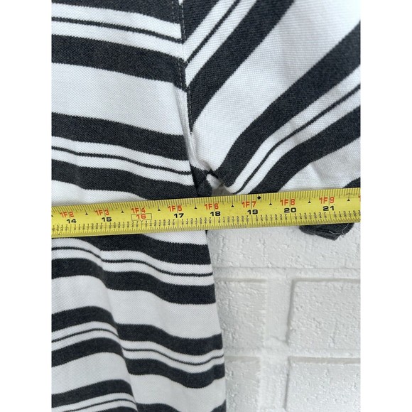 Kirra Skate Surf 90s Y2K Polo Mens Large Short Sleeve White Striped Vintage - Picture 4 of 5